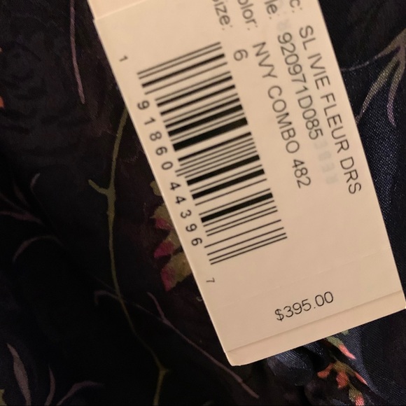 Rebecca Taylor silk blend floral dress - Picture 7 of 8